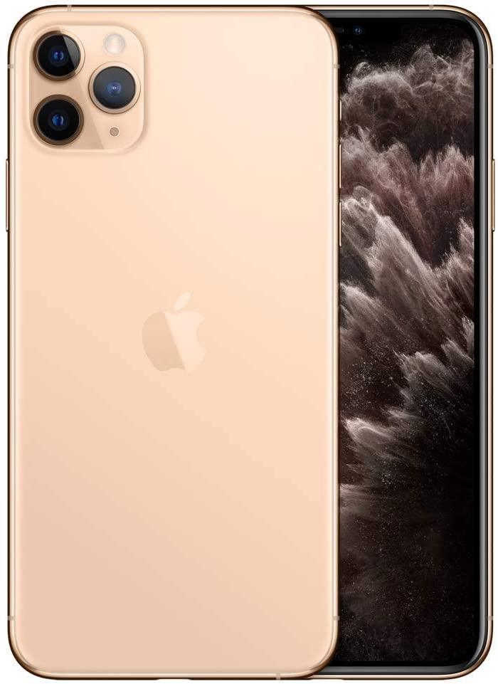 Apple iPhone 11 Pro, 512GB, Gold- Unlocked (Renewed)