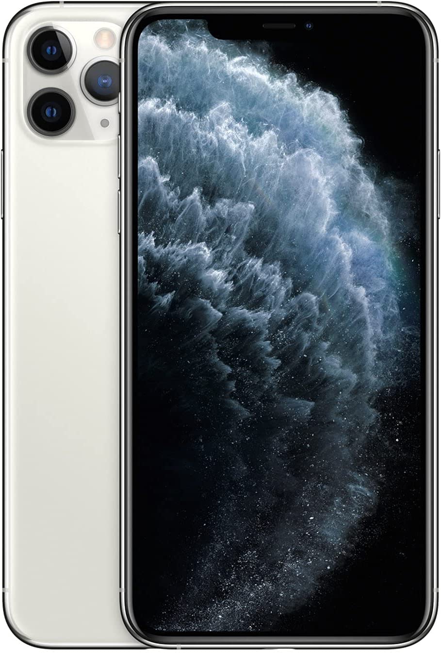 Apple iPhone 11 Pro, 256GB, Silver - Unlocked (Renewed)