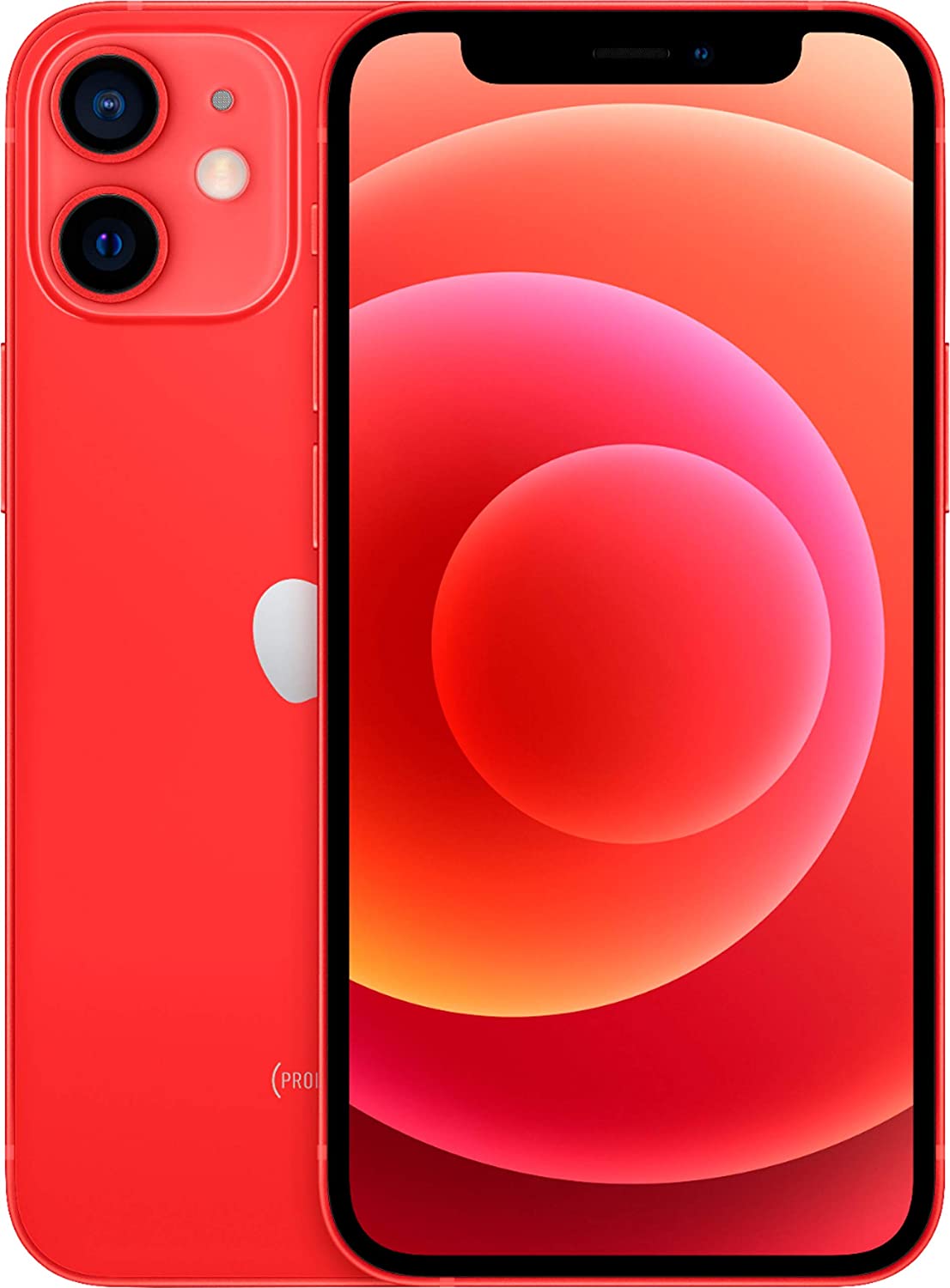 Apple iPhone 12 Mini, 256GB, Red- Unlocked (Renewed)