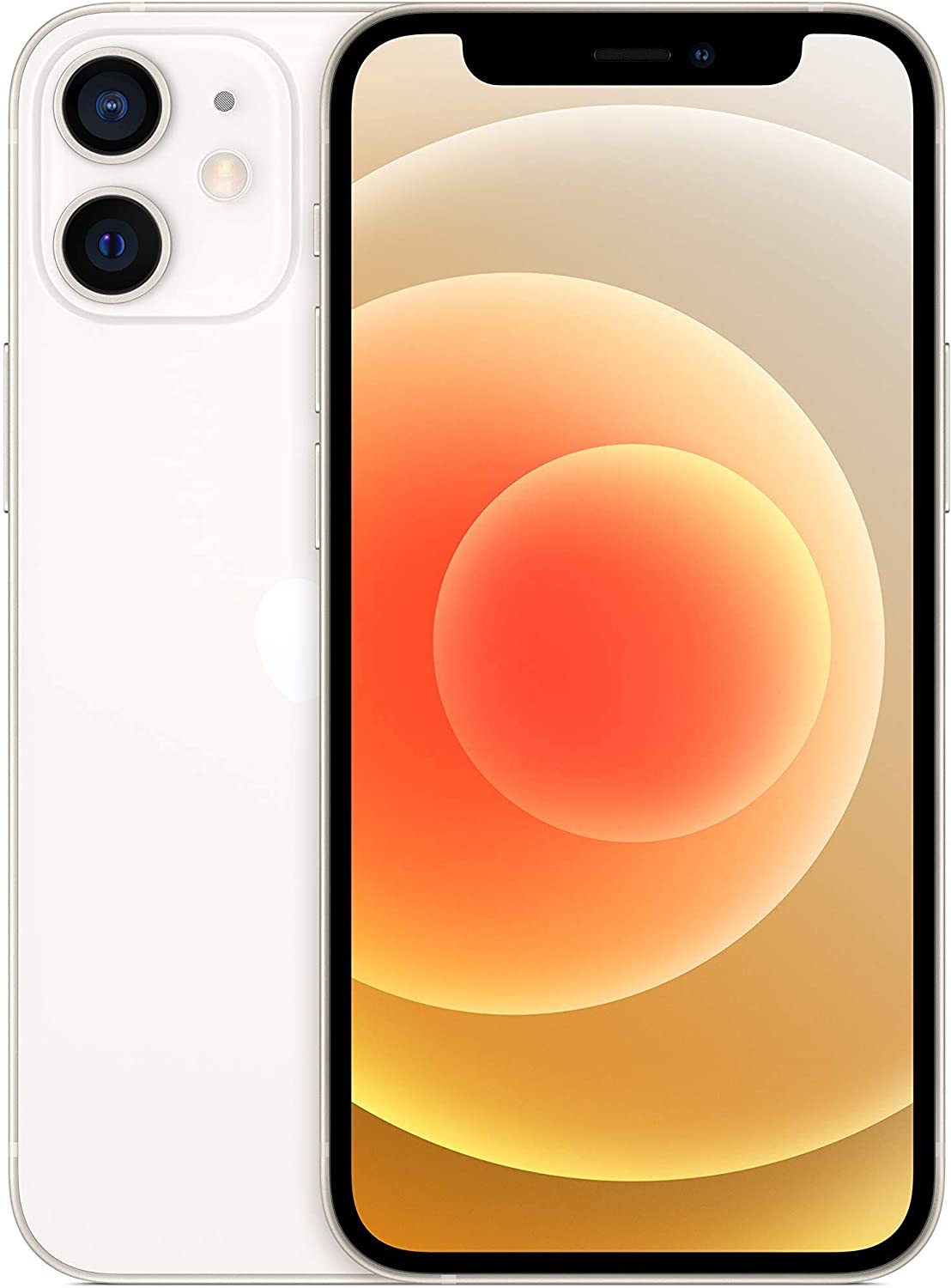 Apple iPhone 12 Mini, 256GB, White - Unlocked (Renewed)