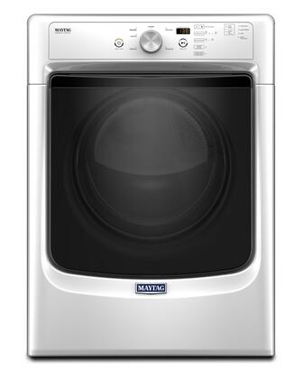  Maytag MGD3500FW 27 Inch Gas Dryer with 7.4 cu. ft. Capacity, 6 Dry Cycles, 4 Temperature Settings, Sanitize Cycle, Wrinkle Prevent Option, PowerDry System in White 