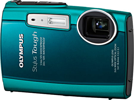  Olympus    Stylus Tough 3000, 12.0 Megapixel, 3.6x Optical/4x Digital Zoom, Digital Camera (Green)