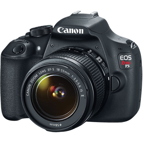 Canon EOS Rebel T5 DSLR Camera with 18-55mm Lens