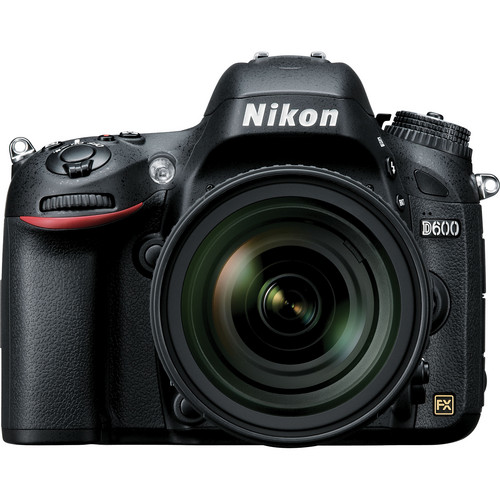  Nikon D600 DSLR Camera with 24-85mm f/3.5-4.5G ED VR Lens 