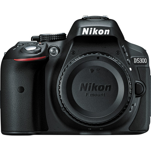 Nikon D5300 DSLR Camera (Body Only, Black)