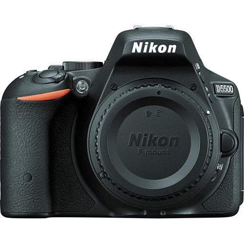 Nikon D5500 DSLR Camera (Body Only, Black) 