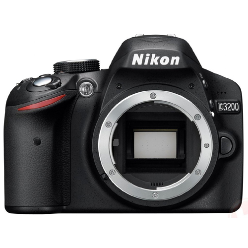 Nikon D3200 Digital SLR Camera Body (Black)